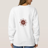 I'm Wise" Vrouwen Sweatshirt – Empowered & Effort (Achterkant)