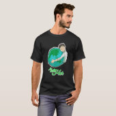 I'm with her Erde Planet Climate Change Environmen T-shirt (Voorkant volledig)