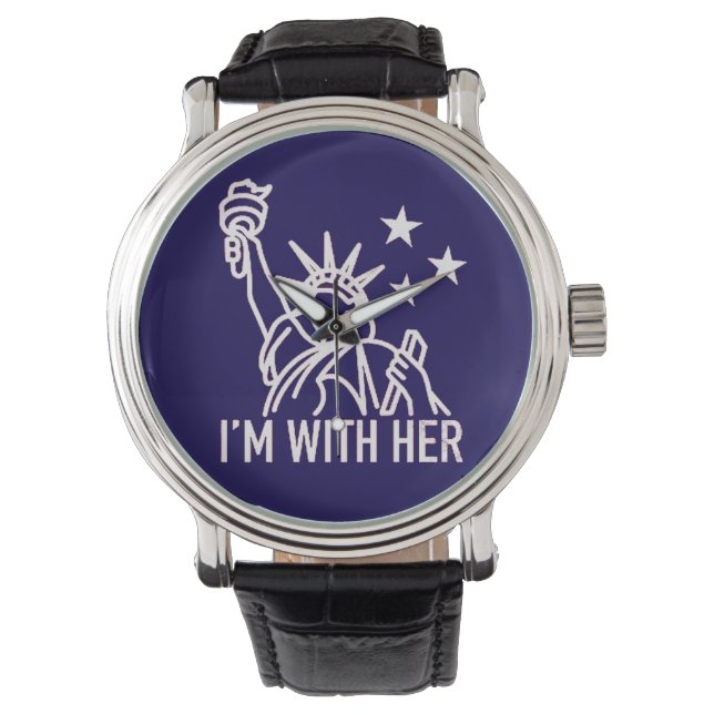 I'm With Her Horloge (Voorkant)