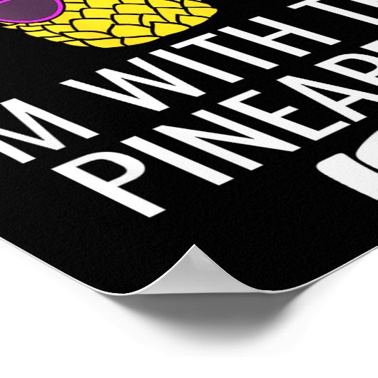 I'm With Ne Shirt Funny Ne Halloween Costume  Poster (Hoek)