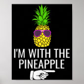 I'm With Ne Shirt Funny Ne Halloween Costume  Poster (Voorkant)