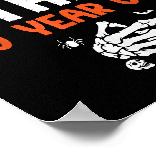 I'm With The 50 Year Old 50th Birthday Halloween C Poster (Hoek)