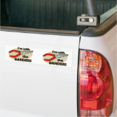 I'm With The Banders Bumpersticker (Op Truck)