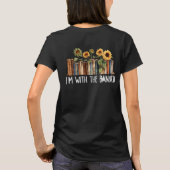 I'm With The Banned T-shirt | Banned Books Tee (Achterkant)