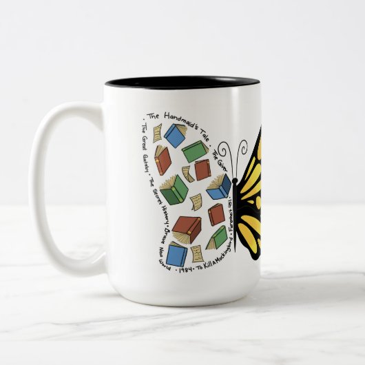 I'm with the Banned Tweekleurige Koffiemok (Links)