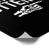 I'm With The Butterfly Easy Costume Halloween Coup Poster (Hoek)