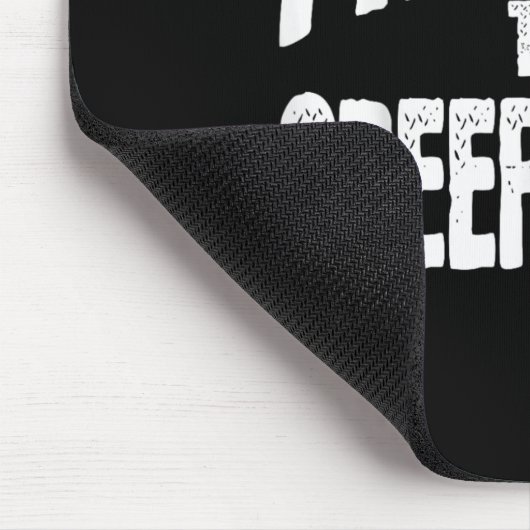 I'm With The Creepy Doll Funny Matching Halloween Muismat (Hoek)