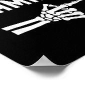 I'm With The Flamingo Matching Couples Halloween F Poster (Hoek)