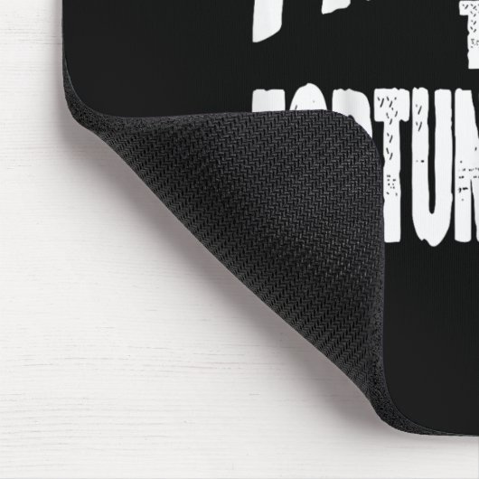 I'm With The Fortune Teller Funny Matching Hallowe Muismat (Hoek)