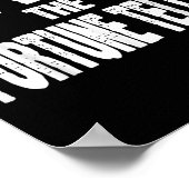 I'm With The Fortune Teller Funny Matching Hallowe Poster (Hoek)