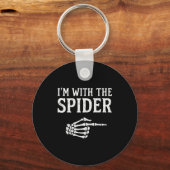 I'm With The Sder Funny Group Halloween Costumes Sleutelhanger (Voorkant)