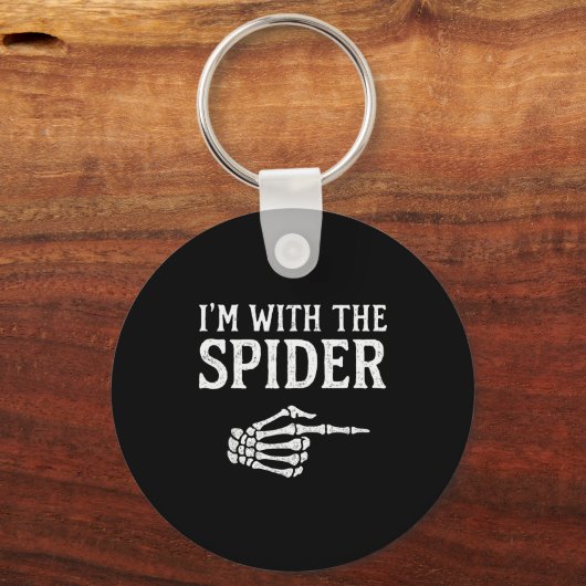 I'm With The Sder Funny Group Halloween Costumes  Sleutelhanger (Voorkant)