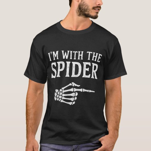 I'm With The Sder Funny Group Halloween Costumes  T-shirt (Voorkant)