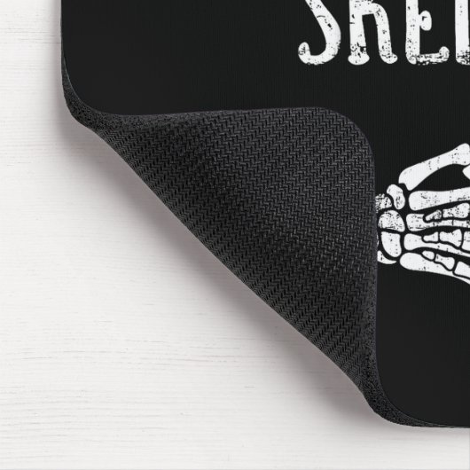 I'm With The Skeleton Matching Couple Costume Hall Muismat (Hoek)