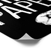 I'm With The Toilet Paper Matching Costume Hallowe Poster (Hoek)