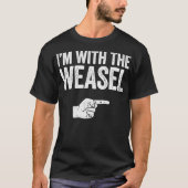 Im With The Weasel Matching Weasel Costume T-shirt (Voorkant)
