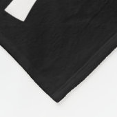 I'm With The Witch Funny Halloween Couple Costume  Fleece Deken (Hoek)