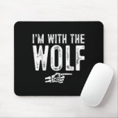 I'm With The Wolf Easy Costume Halloween Couples M Muismat (Met muis)