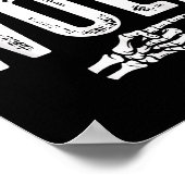 I'm With The Wolf Easy Costume Halloween Couples M Poster (Hoek)