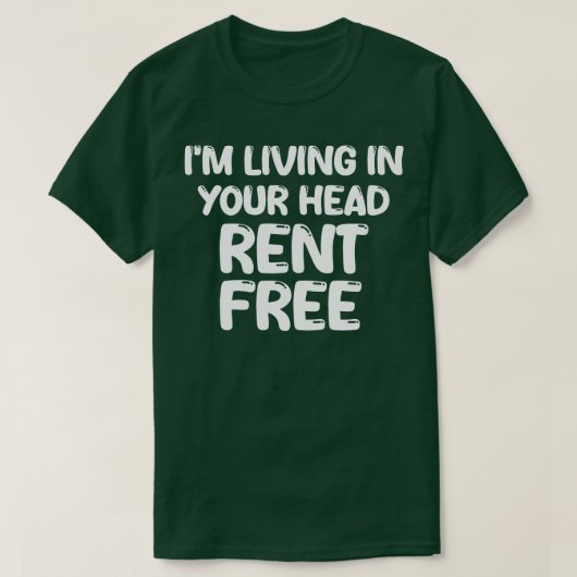 IM Wonen in je hoofd Huur gratis 1 T-shirt (Design voorkant)