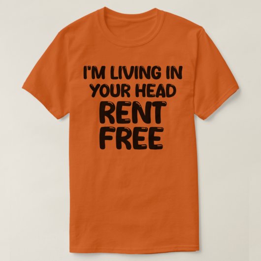 IM Wonen in je hoofd Huur gratis T-shirt (Design voorkant)