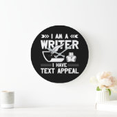 Im Writer I Have Text Appeal Writer Gift Grote Klok (Huis)