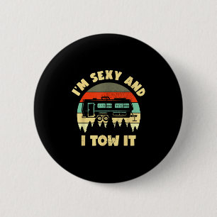 Im Y En Ik Sleep Erin, Caravan Kamperen Rv Aanhang Ronde Button 5,7 Cm