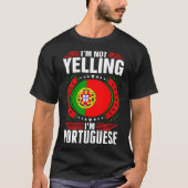 Im Yelling me Portugese shirt (Voorkant)