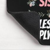 I'm Youngest Sister Rules Don't Apply To Me Funny Muismat (Hoek)