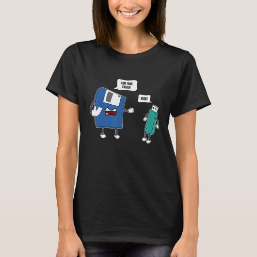 I'm Your Father No Shirt USB Floppy Disk Engineeri (Voorkant)