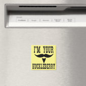 I'm Your Huckleberry Stash #USAPatriotGraphics Magneet (Insitu (Vaatwasser))