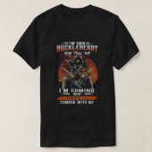 Im Your Huckleberry T-shirt (Design voorkant)