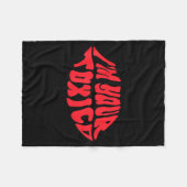 I'm Your Tóxico Funny Toxic Bae Couple Relationshi Fleece Deken (Voorkant (Horizontaal))