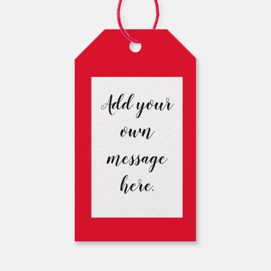 I'm Yours, NO REFUNDS! Cadeaulabel (Achterkant)