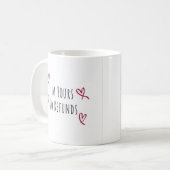 I'm Yours No Refunds Valentine's Day Gift Coffee M Koffiemok (Voorkant links)