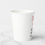 I'm Yours No Refunds Valentine's Day Gift Papieren Bekers (Rechts)
