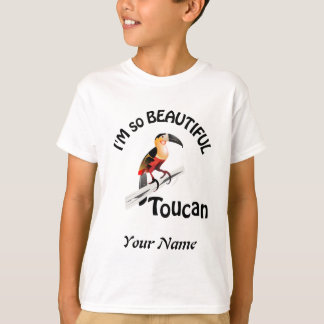 IM ZODANIG BEAUTIEF TOUCAN GEÏNTEGREERD T-SHIRT