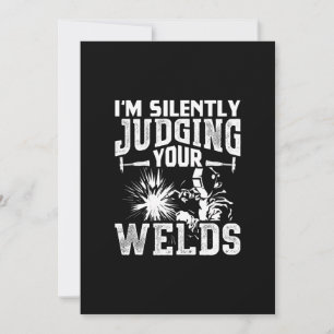 Im Zwijg je lassen beoordelen   Funny Welder Gift Aankondiging