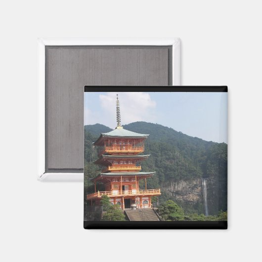 Imã Da Paisagem Japonesa Magneet (Voorkant / Achterkant)