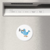 Imã de geladeira Twitter Vogel Magneet (Insitu (Vaatwasser))