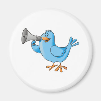 Imã de geladeira Twitter Vogel Magneet
