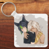 Imã Fanart Cyno e Tighnari do jogo Genshin Impact Sleutelhanger (Voorkant)