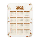 Ímã Flexível MINI CALENDAR 2023 Magneet (Verticaal)
