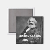 íma Karl Marx Magneet (Voorkant / Achterkant)