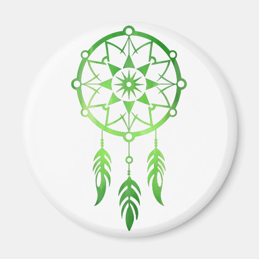 Ímã (Magnet) Filtro dos Sonhos Verde Magneet (Voorkant)