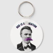 Imã Philosophy - Friedrich Nietzsche Sleutelhanger (Voorkant)