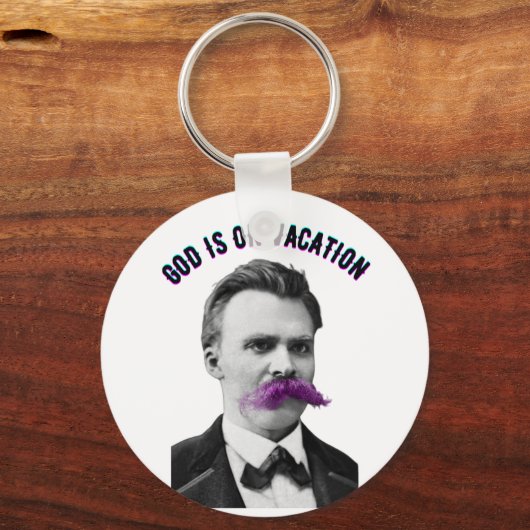 Imã Philosophy - Friedrich Nietzsche Sleutelhanger (Voorkant)