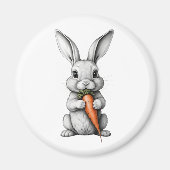 Imã Redondo Coelho da Páscoa Magneet (Voorkant)