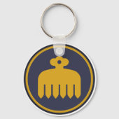 Imagawa Clan Kamon Sleutelhanger (Voorkant)