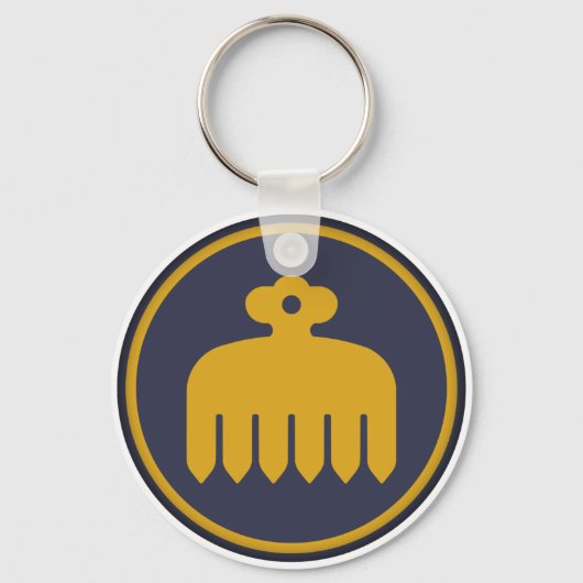 Imagawa Clan Kamon Sleutelhanger (Voorkant)